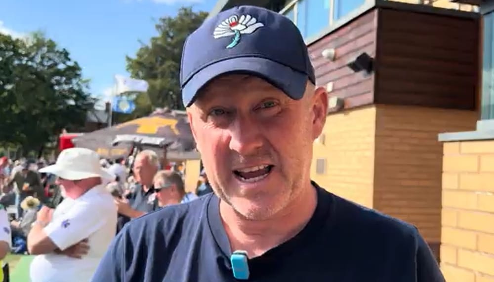 Anthony Mc Grath after Yorkshire v Durham at York