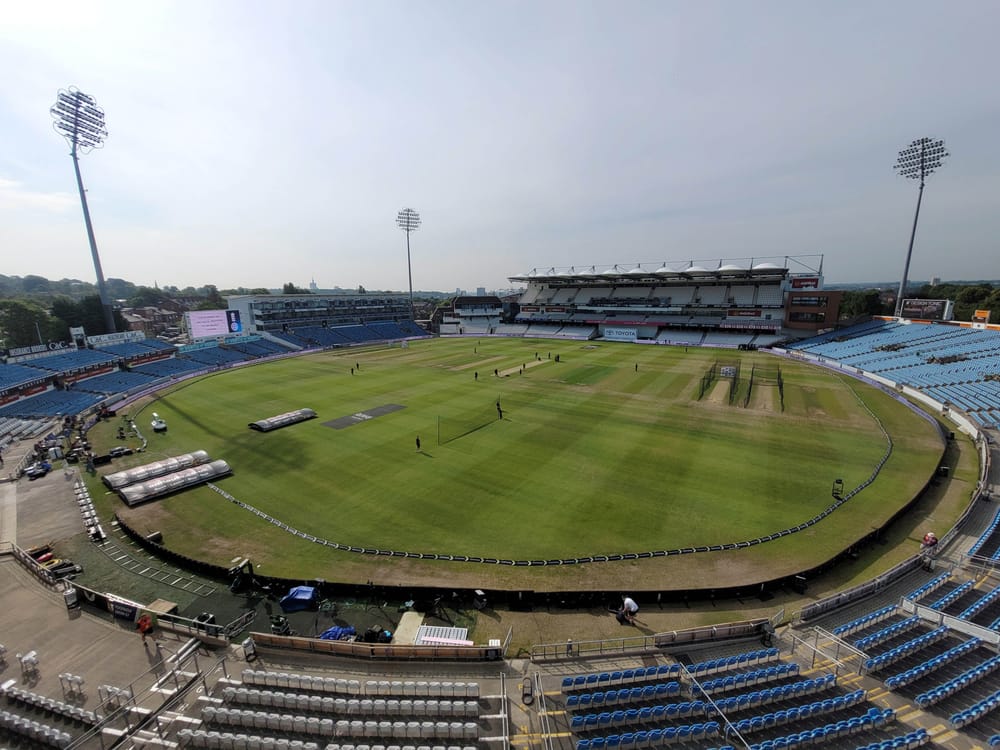 Test Match - England v India - Day 1 - Friday 20 June at Headingley Stadium -