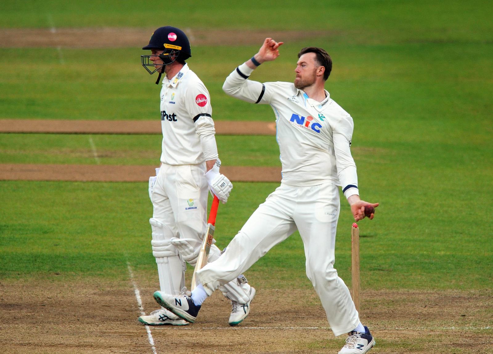 County Championship Div 2 - Yorkshire v Glamorgan - Day 2 Saterday 4 May at Headingley Stadium -