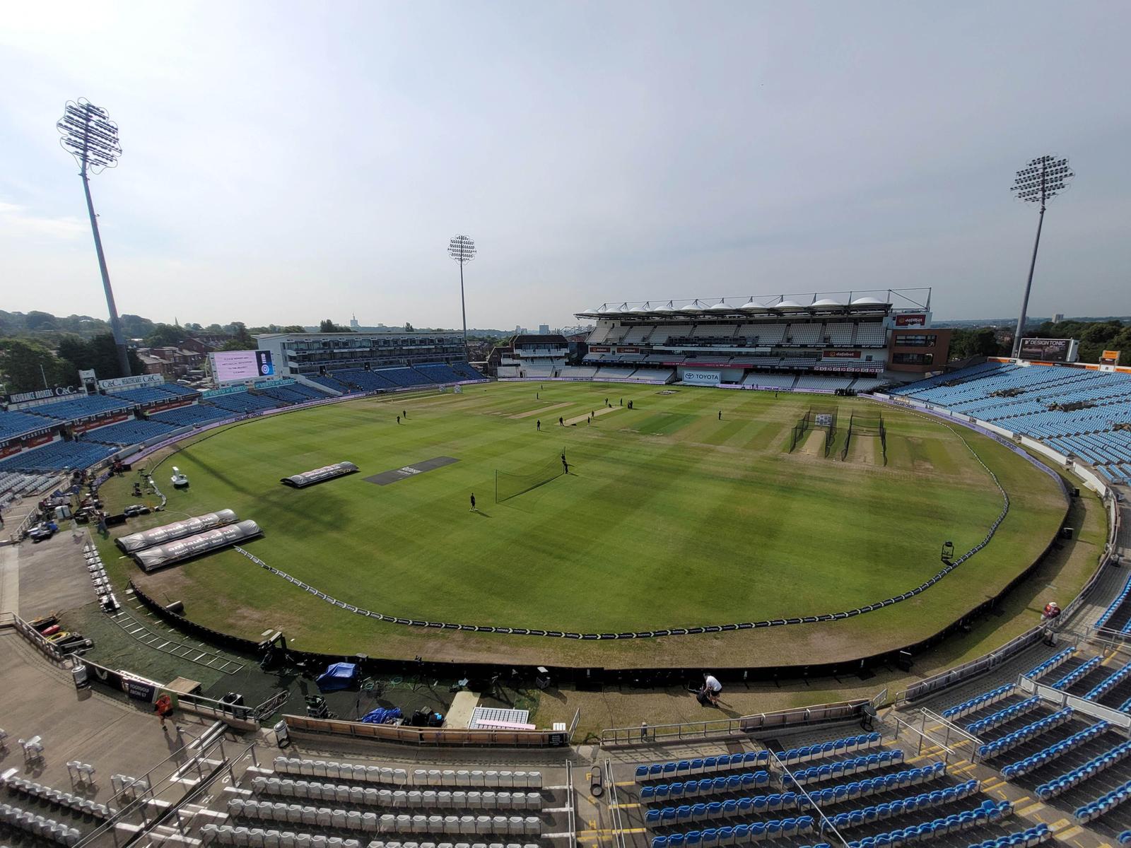 Test Match - England v India - Day 1 - Friday 20 June at Headingley Stadium -